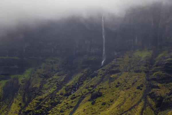 Egy ködös nap, Izland — Stock Fotó