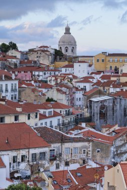 Alfama Lisboa at sunset