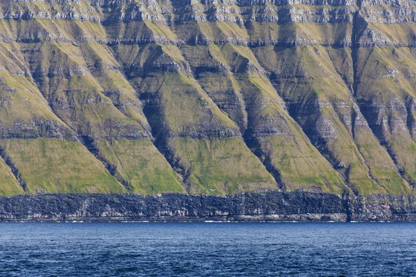 Primeros planos de montaña, Islas Feroe — Foto de Stock