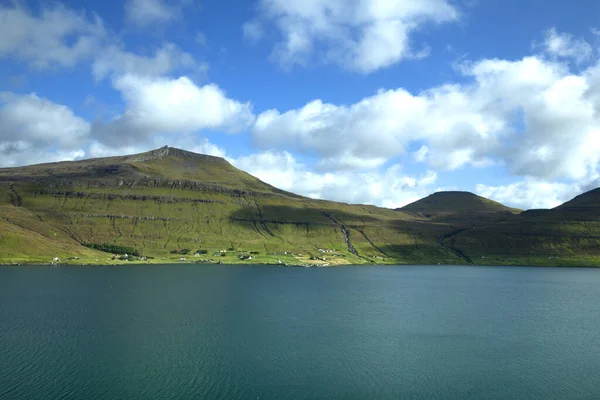 Good weather on the Faroe Islands — Stock Photo, Image
