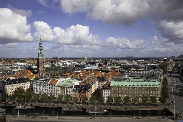 Copenhagen skyline with Kunsthal Tower — Stock Photo, Image