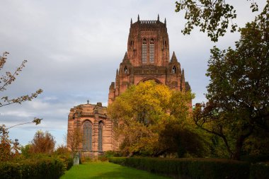 Liverpool 'daki İsa Katedrali Kilisesi' nin dışı.