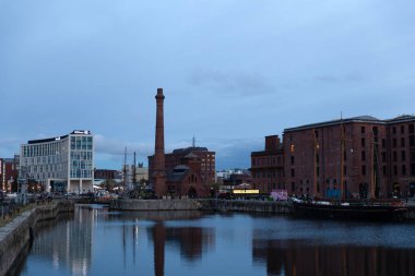 Albert Dock ve Salthouse Rıhtımı, Liverpool, Uk