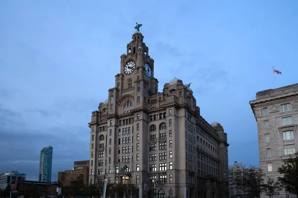 Royal Liver Building, Liverpool, Storbritannia – stockfoto