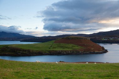 Bracadale Gölü, Skye, İskoçya, Uk