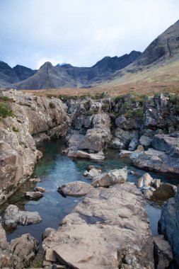 Peri havuzları, Skye, İskoçya, Uk