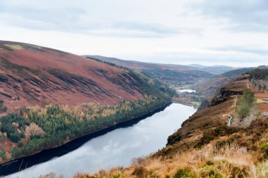 Glendalough Yukarı Göl, Wicklow Ulusal Parkı, İrlanda