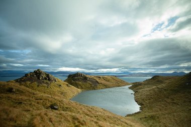 Storr 'un yaşlı adamı Skye, İskoçya, Uk