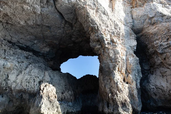 Laguna de cristal, Comino, Malta — Foto de Stock