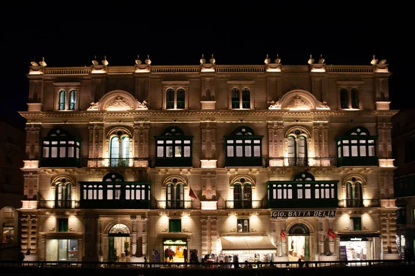 Palazzo Ferreria, Valletta, Malta — стокове фото