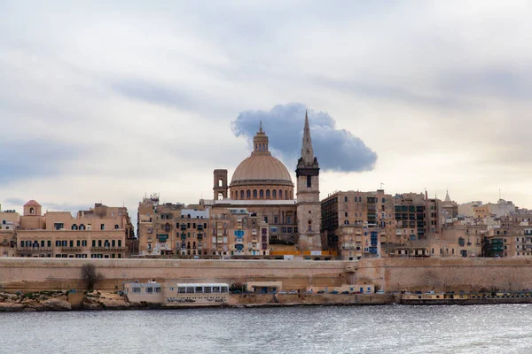 Πανοραμική θέα Βαλέτα, Μάλτα — Φωτογραφία Αρχείου