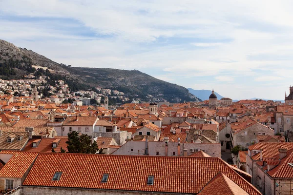Dubrovnik desde arriba, Croacia — Foto de Stock
