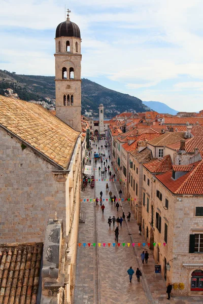 Dubrovnik desde arriba, Croacia — Foto de Stock