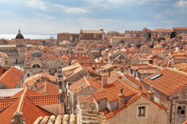 Çatılarına Dubrovnik, Hırvatistan