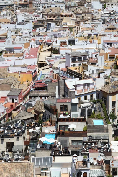 Seville Spain July 2013 Rooftops Private Swimming Pools — Stock Photo, Image