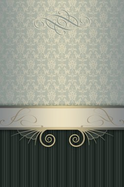 Vintage desenlerle dekoratif arka plan.