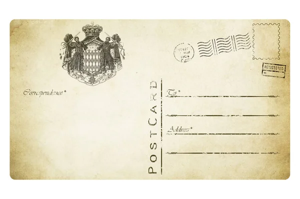 Design de cartão postal vintage . — Fotografia de Stock