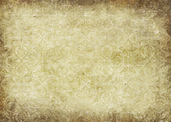 Grunge paper background with vintage patterns. — Stock Photo, Image