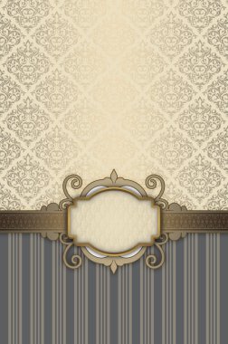 Dekoratif antika arka plan.