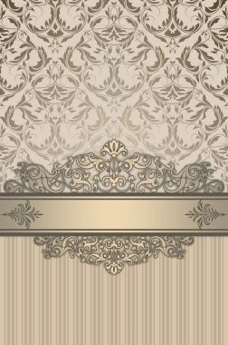 Dekoratif antika arka plan.