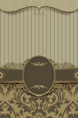 Dekoratif antika arka plan.