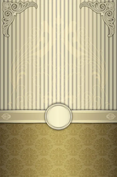 Eski moda desenleri ile zarif dekoratif arka plan.