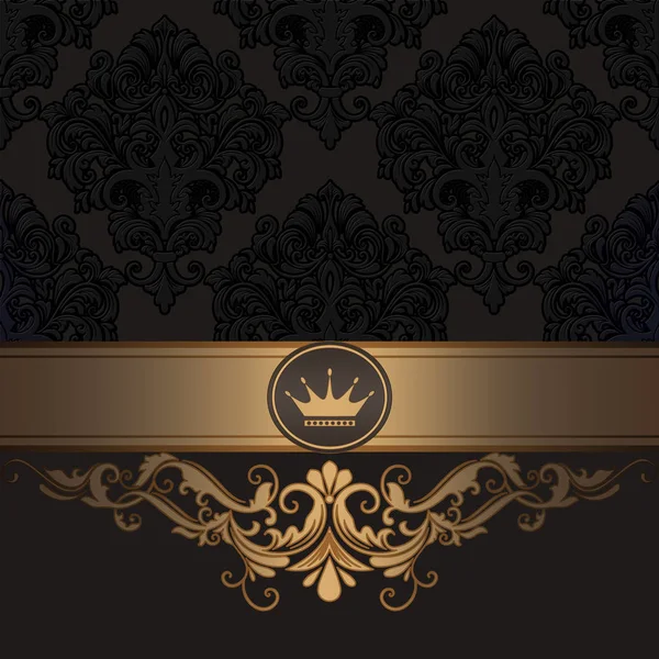 Luxury vintage background with elegant patterns. — Stock Photo, Image