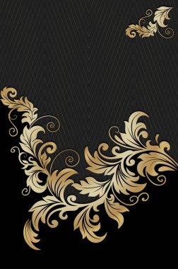 Dekoratif lüks arka plan.