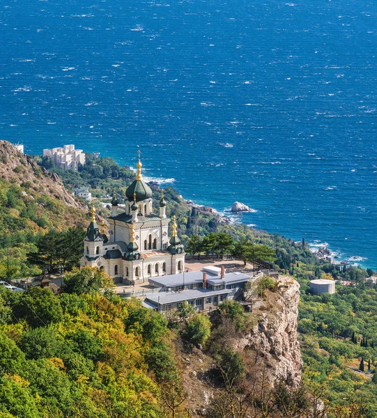 The Church of Christ's Resurrection near Foros in Crimea — Stock Photo, Image