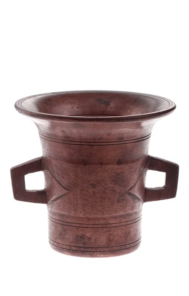 ブロンズ古代乳鉢と乳棒 — ストック写真