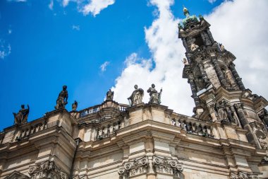 Dresden, Almanya bir güzel yaz günü. Tarihi ve kültürel merkezi Europe.