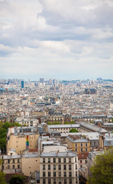 モンマルトルからパリの都市景観 — ストック写真
