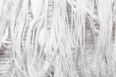 filaman ile beyaz canvas doku arka plan