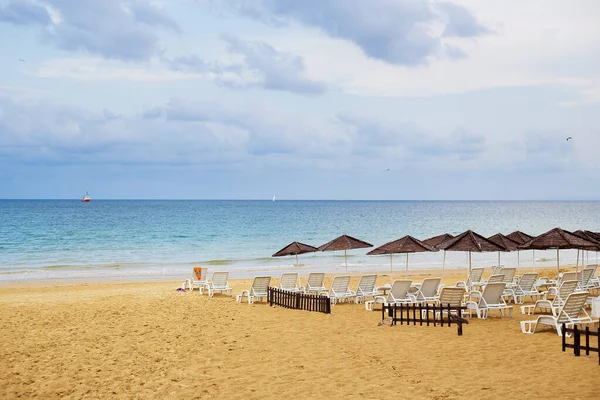 Beautiful summer beaches. bulgaria nessebar — Stock Photo, Image