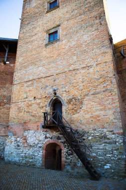 Neighborhood of the old Lubart castle in Lutsk, Ukraine