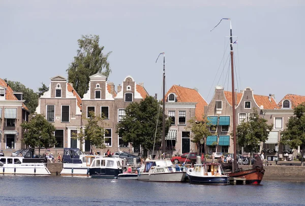 The harbour of Blokzijl — Stock Photo, Image