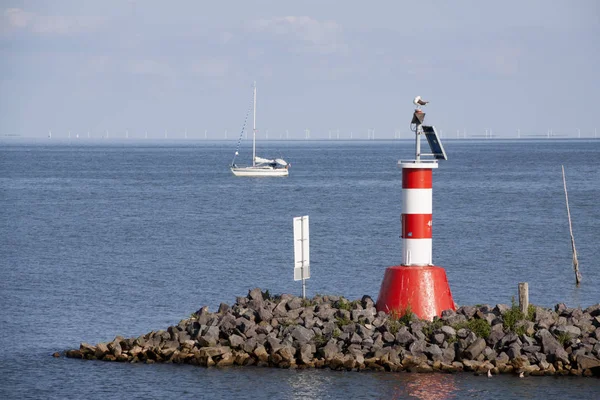 Bir Enkhuizen dış liman — Stok fotoğraf