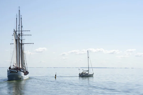 Enkhuizen 外港 — 图库照片