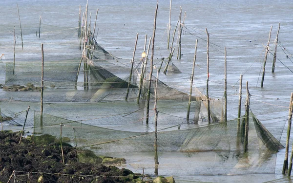 Afsluitdijk è la diga più importante dei Paesi Bassi — Foto Stock