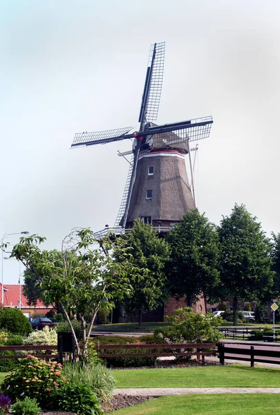 Amsterdam uitzicht op de stad — Stockfoto