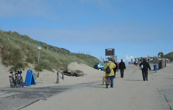 Nederlandse Noordzee kosten — Stockfoto