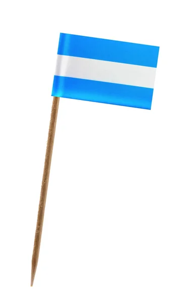 Pequeña bandera de papel — Foto de Stock