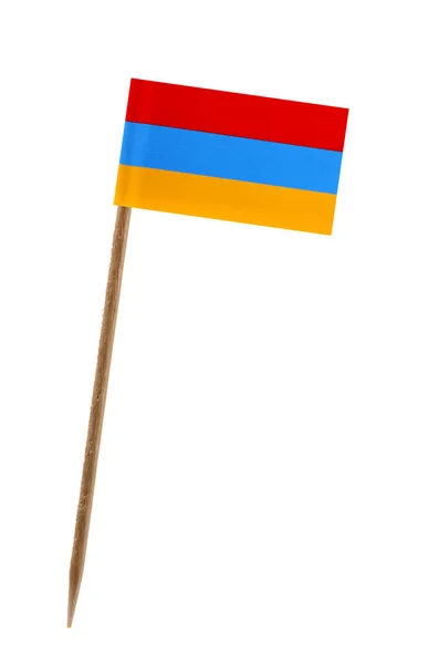 Kleine papieren vlag — Stockfoto