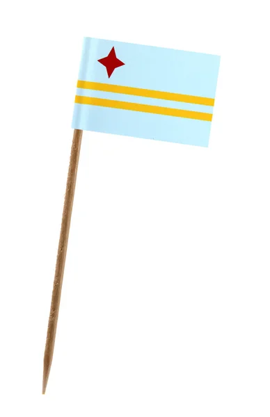 Małe papierowe flaga — Zdjęcie stockowe