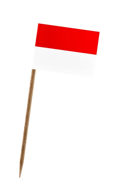 Pequeña bandera de papel — Foto de Stock