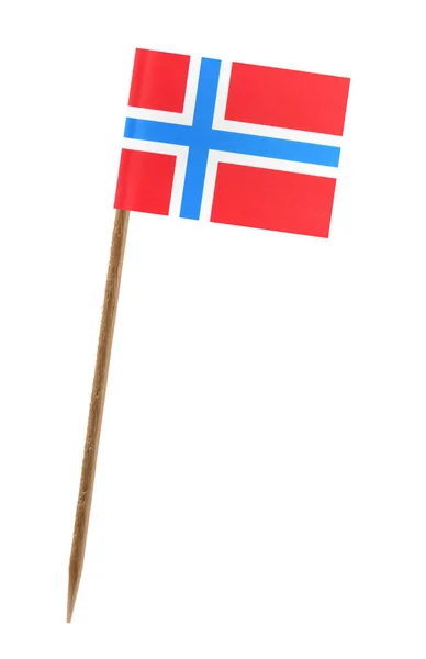 Kleine papieren vlag — Stockfoto