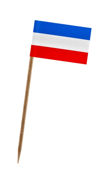 Kleine papieren vlag — Stockfoto