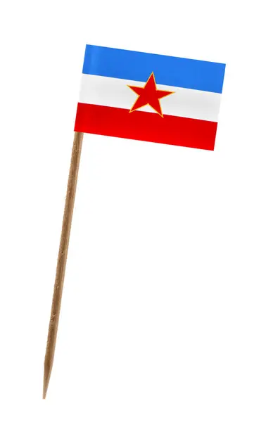Kis papír zászló — Stock Fotó