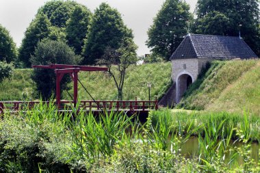 Brielle eski tarihi Kalesi 
