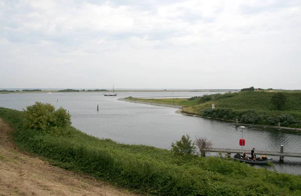 Grevelingenmeer i Brouwerhavense Gat — Zdjęcie stockowe